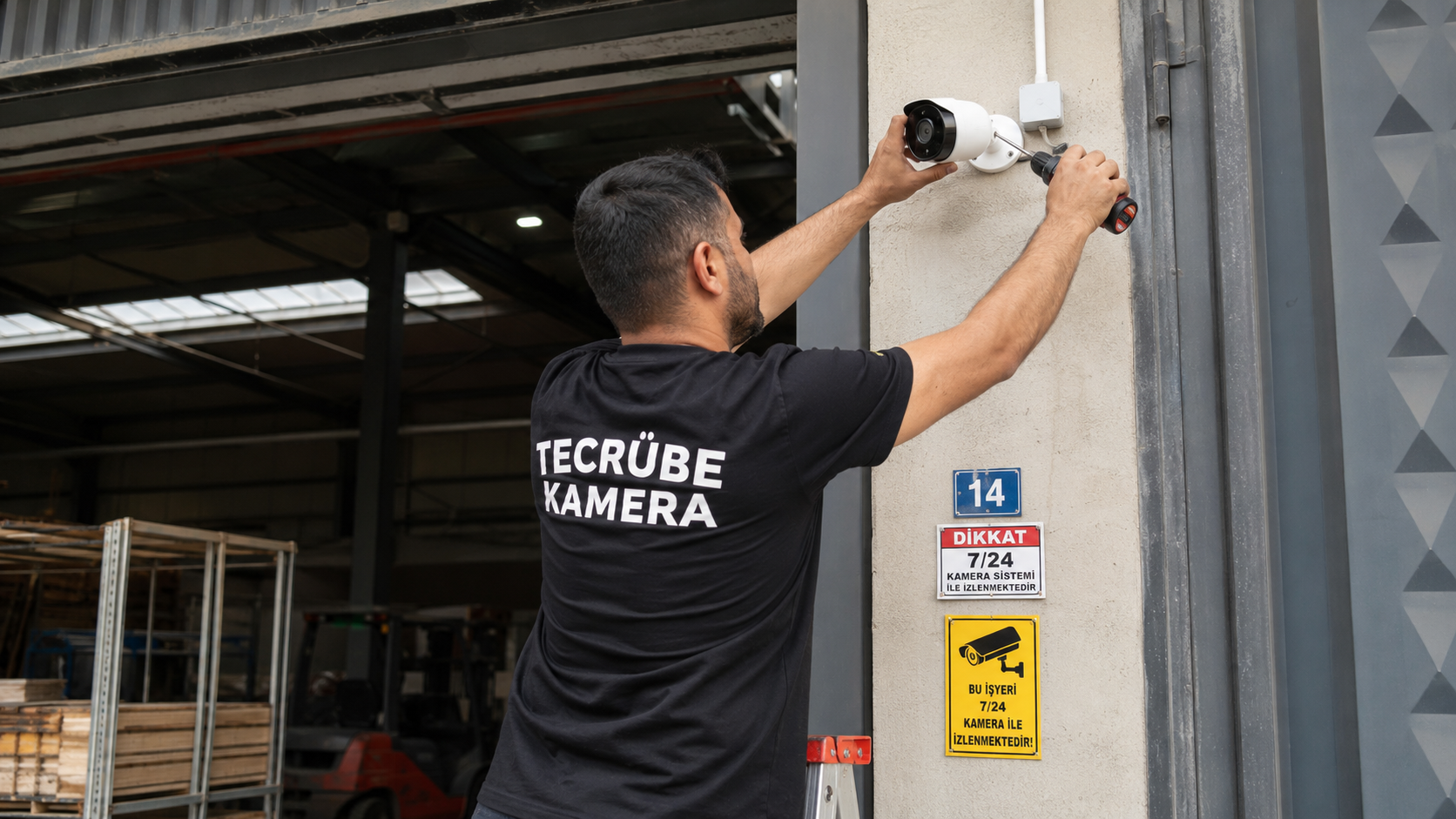 BAKIRKÖY DEPO GÜVENLİĞİ: IP KAMERA İLE STOK TAKİBİ